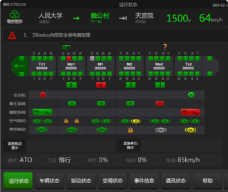 中車唐山所城軌車和動車2套軟件界面設(shè)計及QT開發(fā)(保密)